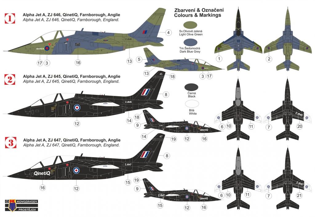 KPM 1/72 Alpha Jet A QinetiQ KPM0267