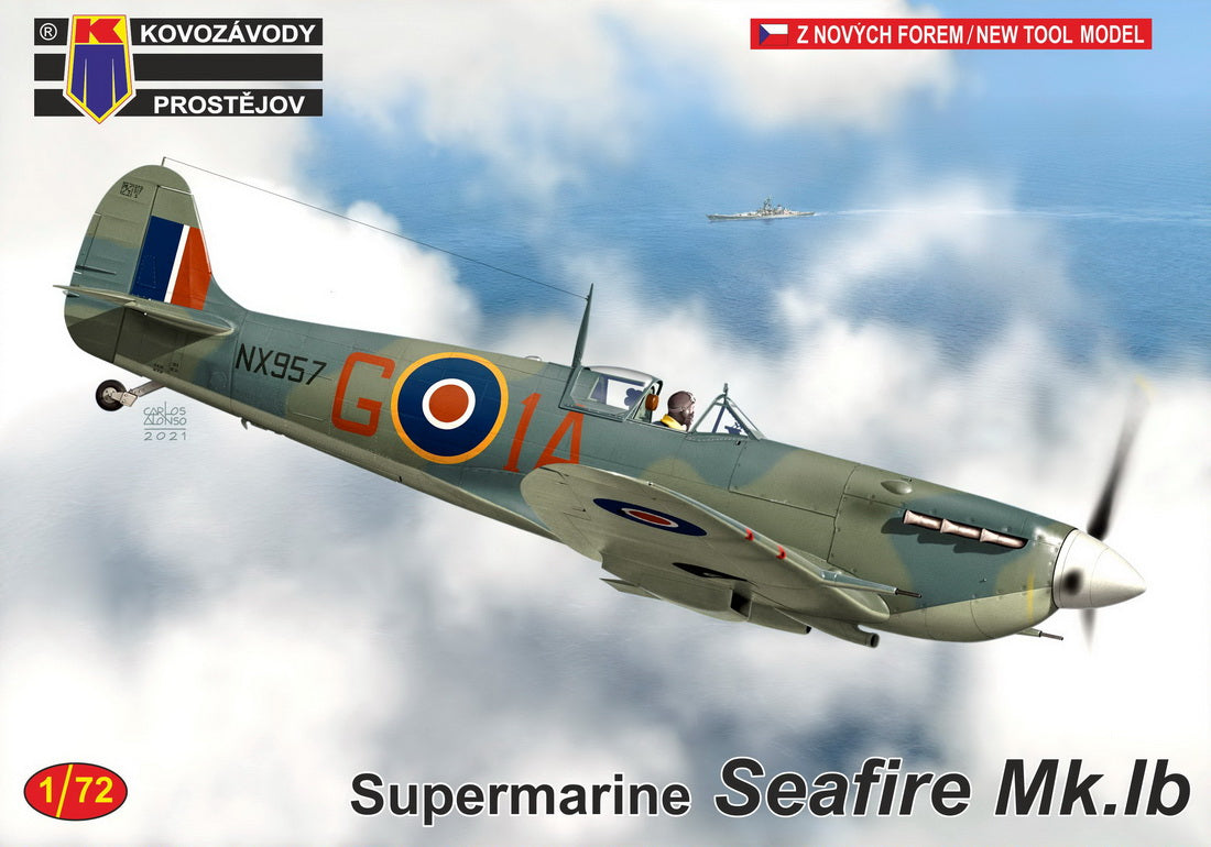 Kovozavody Prostejov 1/72 Supermarine Seafire Mk.IB KPM0238