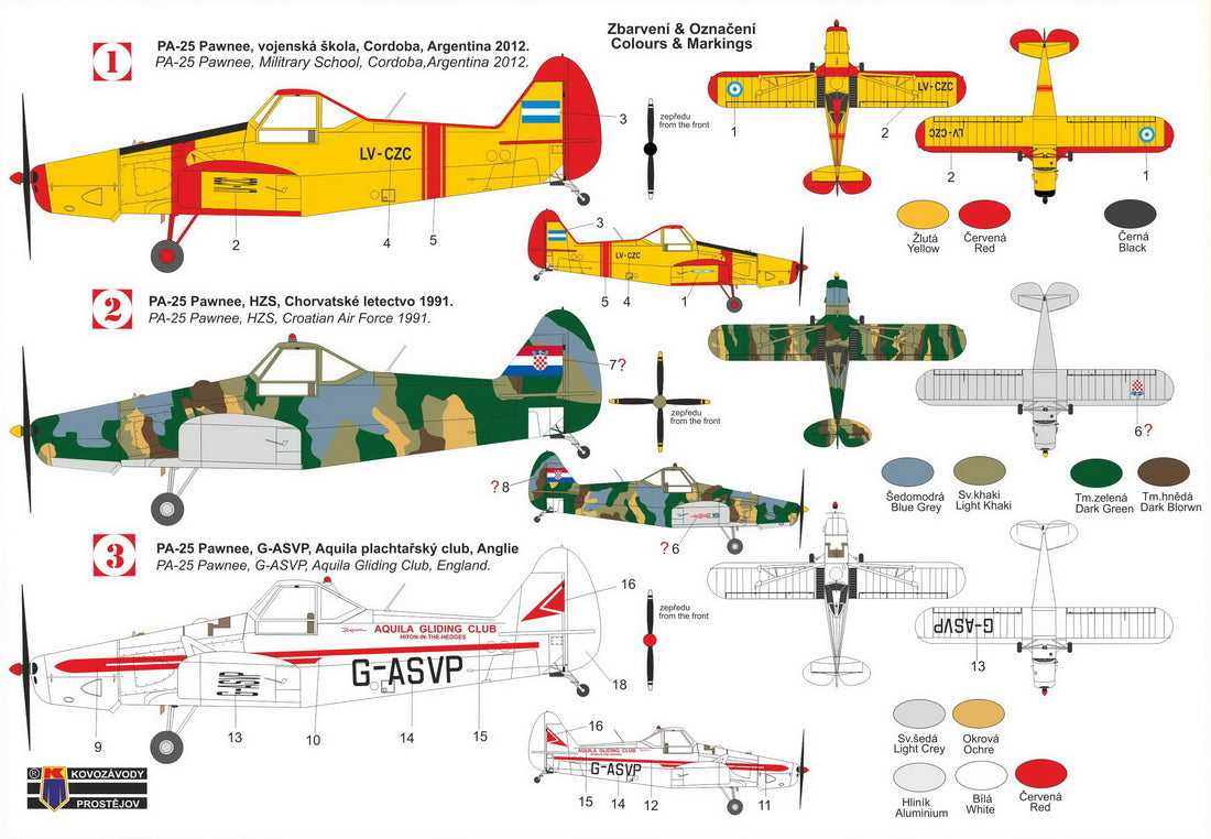 KPM 1/72 Piper Pa-25 Pawnee Pt.II kit 72473