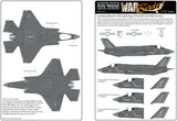 Kitsworld 1/72 Lockheed-Martin F-35B of the RAF and Fleet Air Arm Decal Sheet 172212