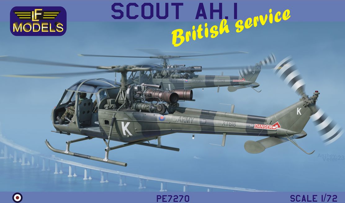 LF Model 1/72 Scout AH.1 Kit LF-PE7270