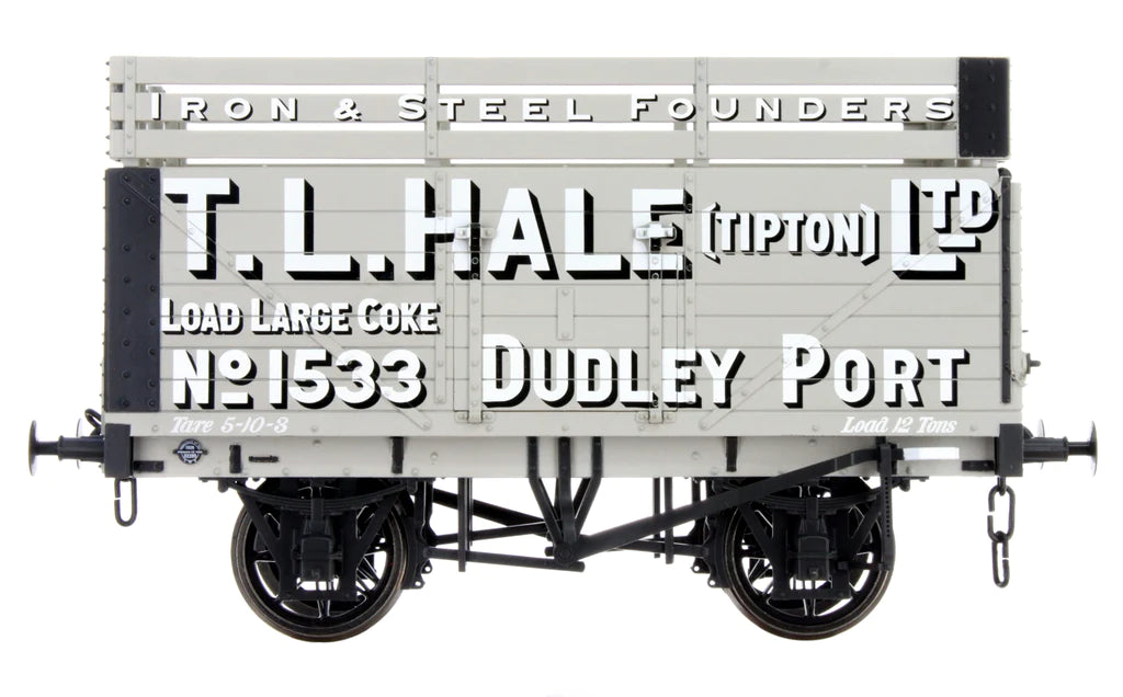 7 Plank Coke Wagon with Rails Hale Vs 1