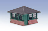 Peco West Highland Line Platform-mounted signal box laser cut kit N Gauge 1:148 LK-216