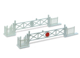 Peco LK-50 Level Crossing Gates (4) with Wicket Gates and Fencing  00 Gauge