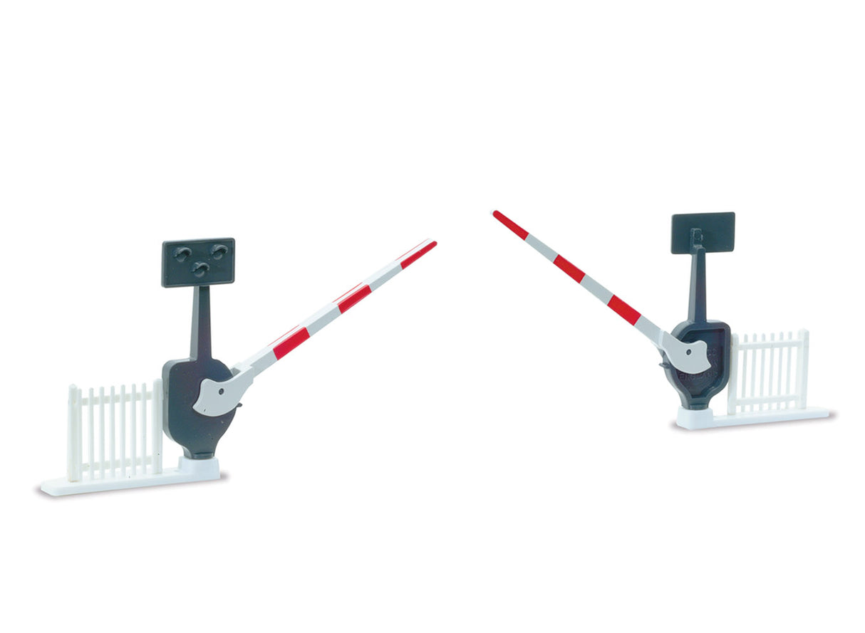 Level Crossing Barriers (2) with Fencing