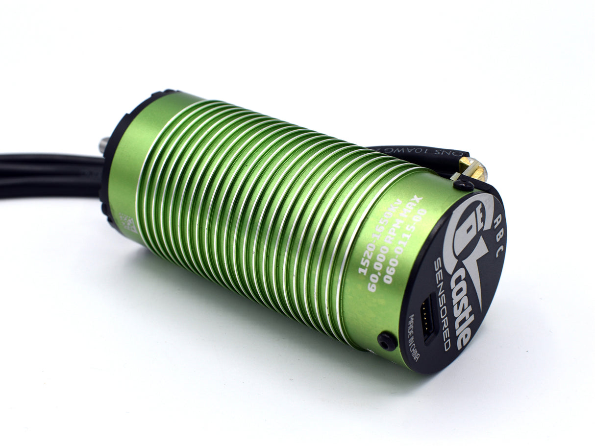 MOTOR 4-POLE SENSORED BRUSHLESS 1520-1650KV V2