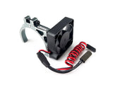 Motor Fan unit w/Temp Sensor w/Mount Titanium colour 42mm