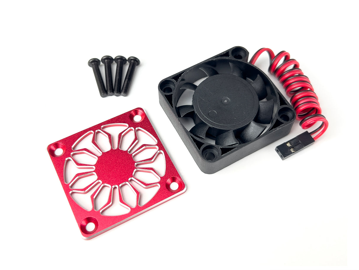 40mm Motor Fan w/cover Red - Gorgon