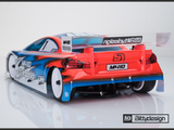 Bittydesign Body shell M410 1/10 TC 190mm body (Light)  - Clear