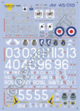 Model Art Decals for 1/48 Westland Sea King (HAS.1/HAS.2/HU.5) MA4818