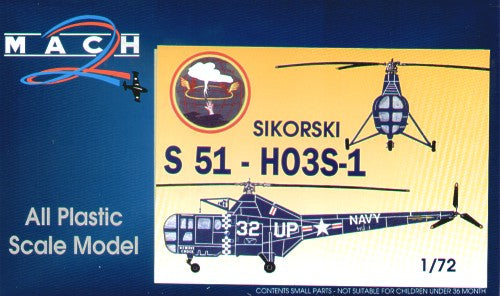 Mach 1/72 Sikorski S 51-H03S-1 kit MACH1172