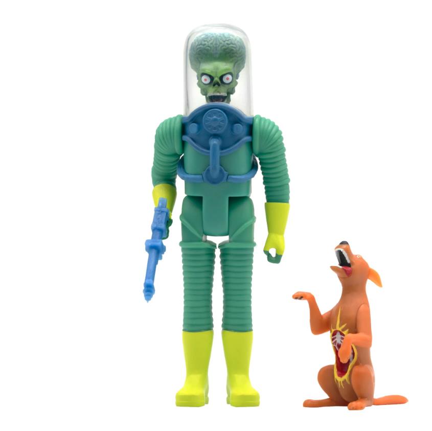 Super7 Licensed Collectables - Mars Attacks W1 - Destroying A Dog ReAction Figure