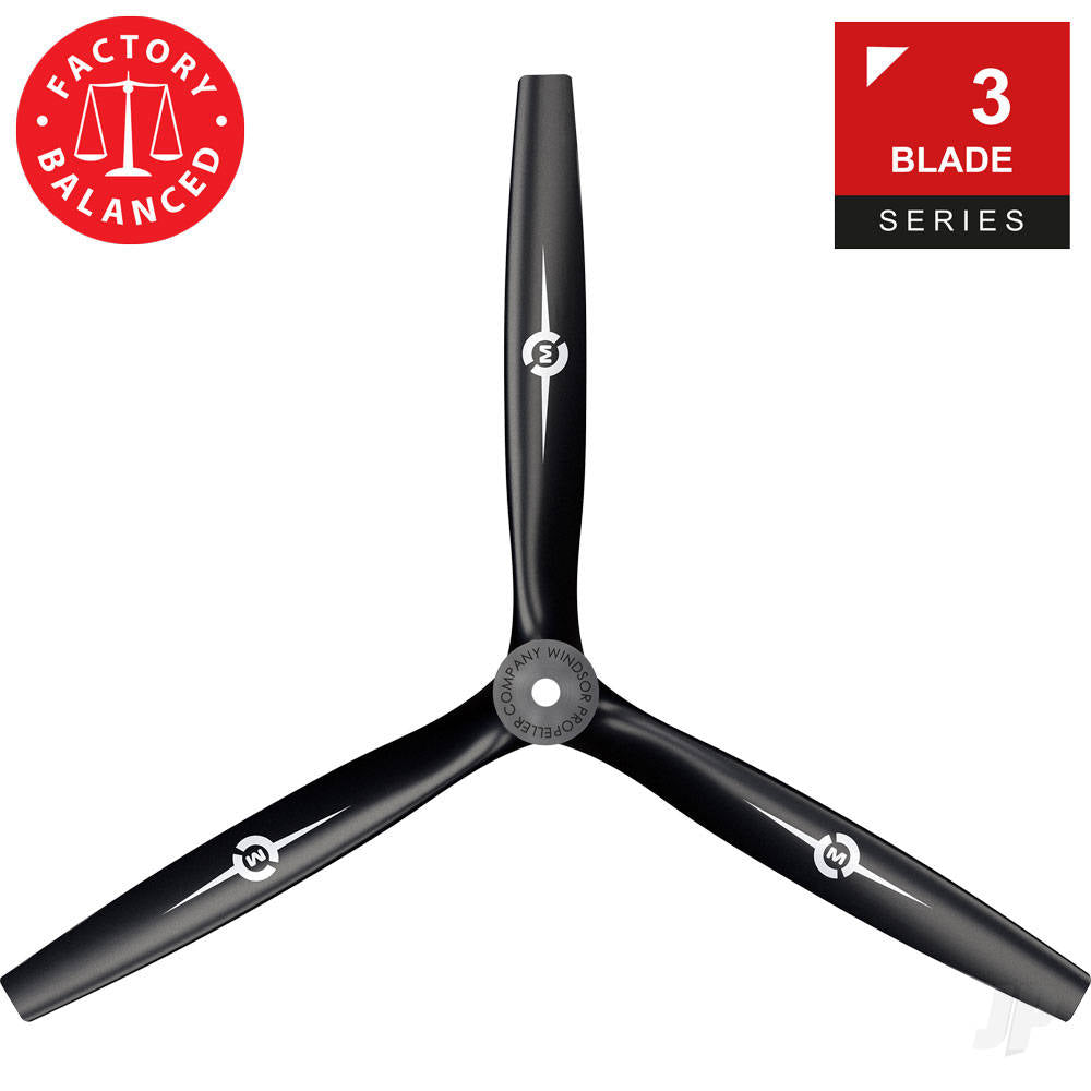 16x8 3-Blade Propeller Reverse/Pusher