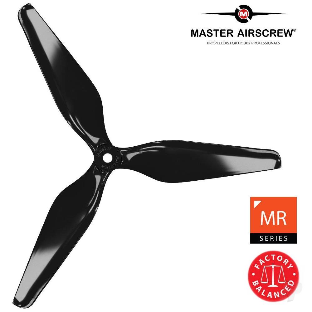 6x3.2 3MR 3-Blade Propeller (CCW) Black