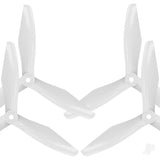 5x4.5 RS 3-Blade FPV Propeller Set x4 White