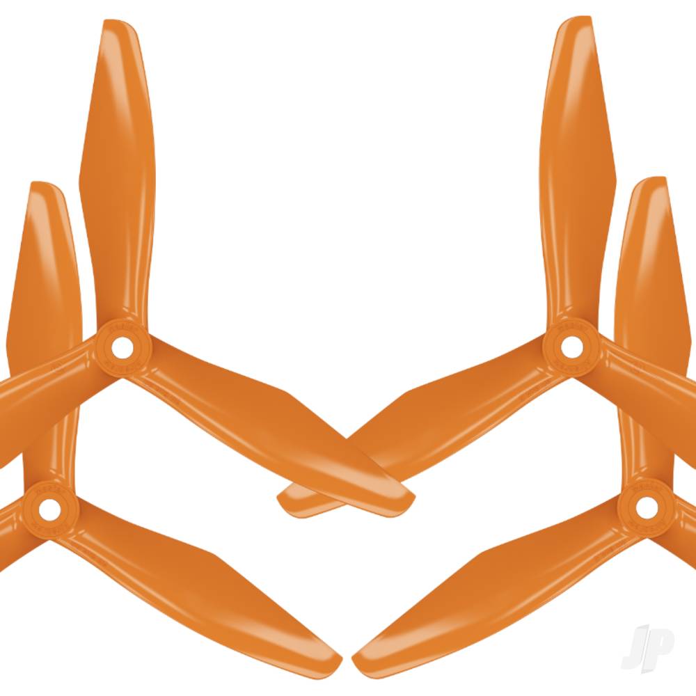 6x4.5 RS 3-Blade FPV Propeller Set x4 Orange