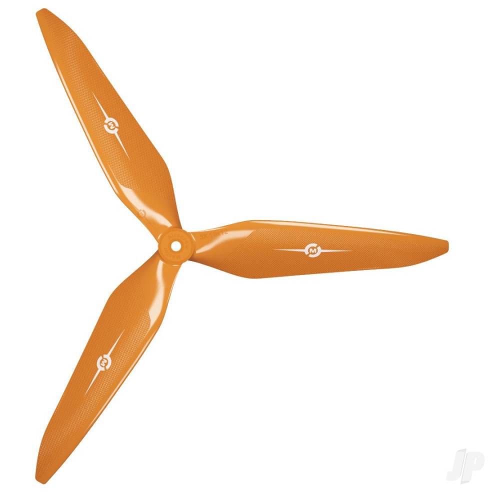 12x11 3X Power X-Class Giant Racing Drone Propeller (CCW) Orange