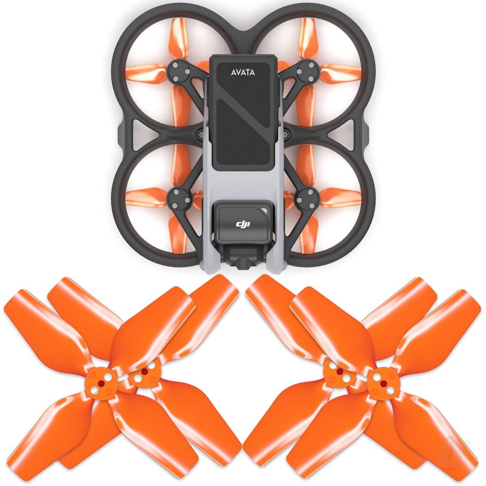 DJI Avata 4-blade Upgrade Propeller Set - x4 Orange