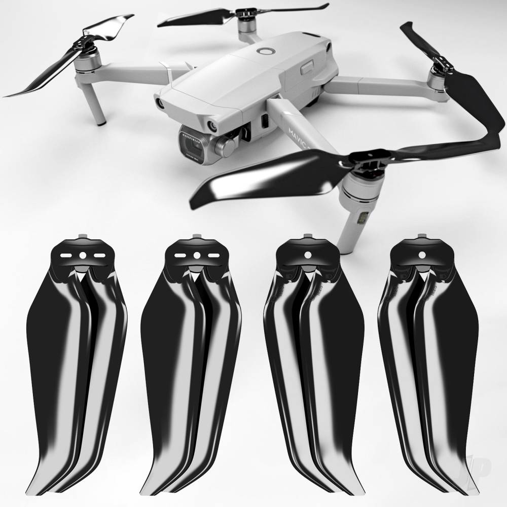 8.9x4.9 DJI Mavic 2 EndureFolding Propeller Set x4 Black for DJI Mavic 2 Zoom Pro & Ent.