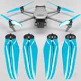 9.4x5.3 Mavic 3 Stealth Folding Propeller Set x4 Blue