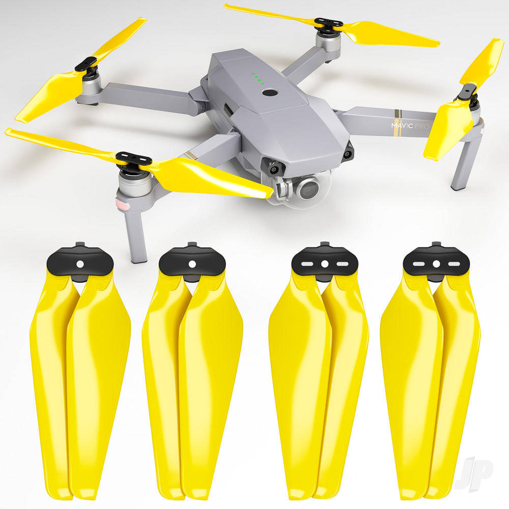 8.3x4.4 MR-MC - Prop F Set x4 Yellow for DJI Mavic Pro & Platinum