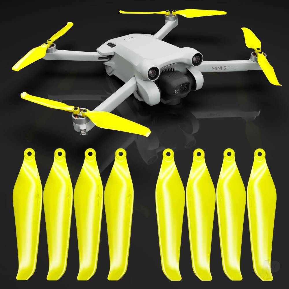 DJI Mini 3 Pro/4 Pro STEALTH Upgrade Propellers - x4 Electric