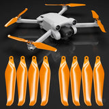 DJI Mini 3 Pro/4 Pro STEALTH Upgrade Propellers - x4 Orange