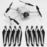 DJI Mini 4 / 3 Pro SUPER STEALTH Upgrade Propellers - x4 Black