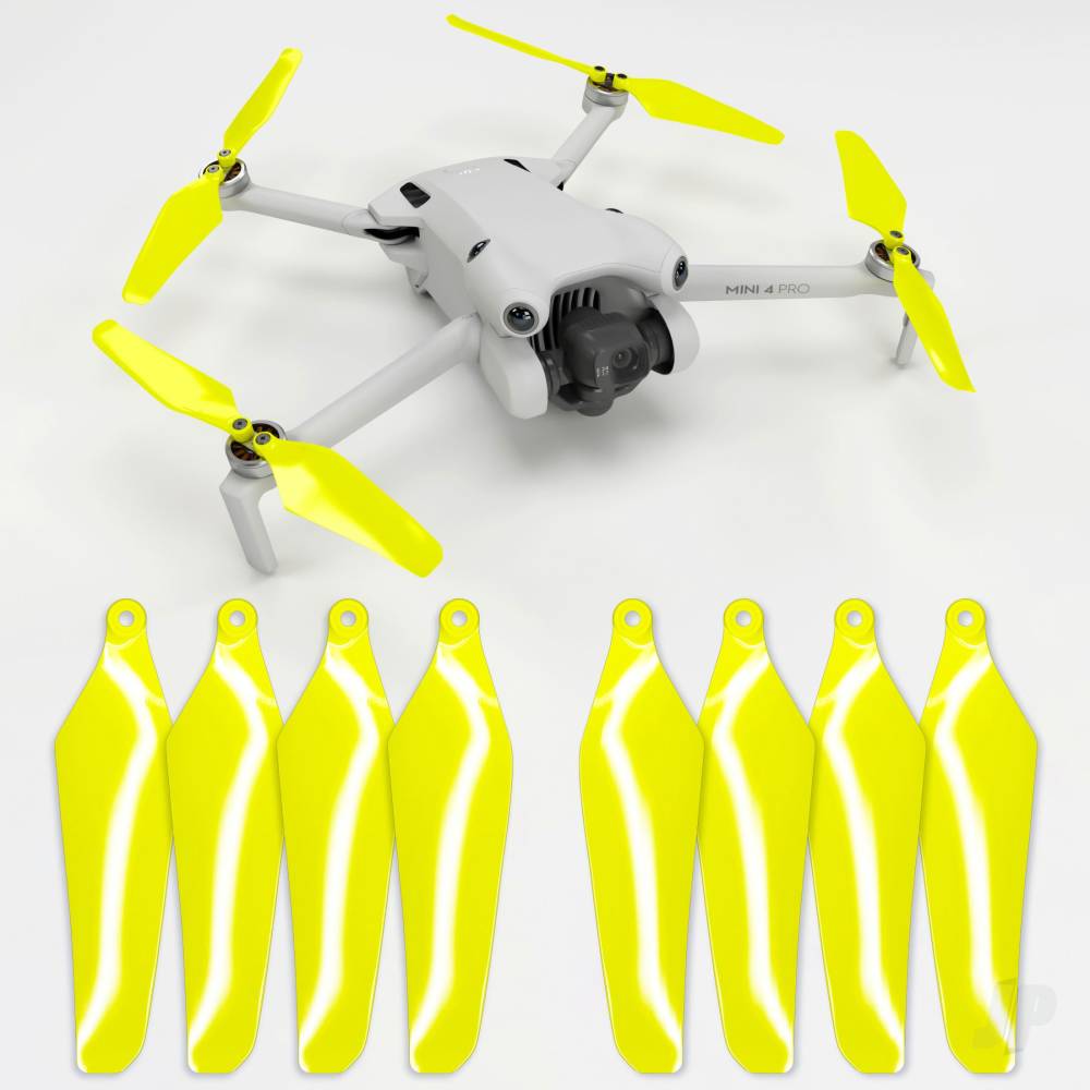 DJI Mini 4 / 3 Pro SUPER STEALTH Upgrade Propellers - x4 Electric