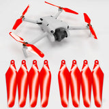 DJI Mini 4 / 3 Pro SUPER STEALTH Upgrade Propellers - x4 Red