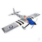 Max Thrust Pro-Built Balsa Ruckus Kit P51 - Can be finished for  IC or Electric