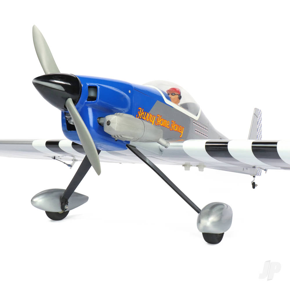 Max Thrust Pro-Built Balsa Ruckus Kit P51 - Can be finished for  IC or Electric