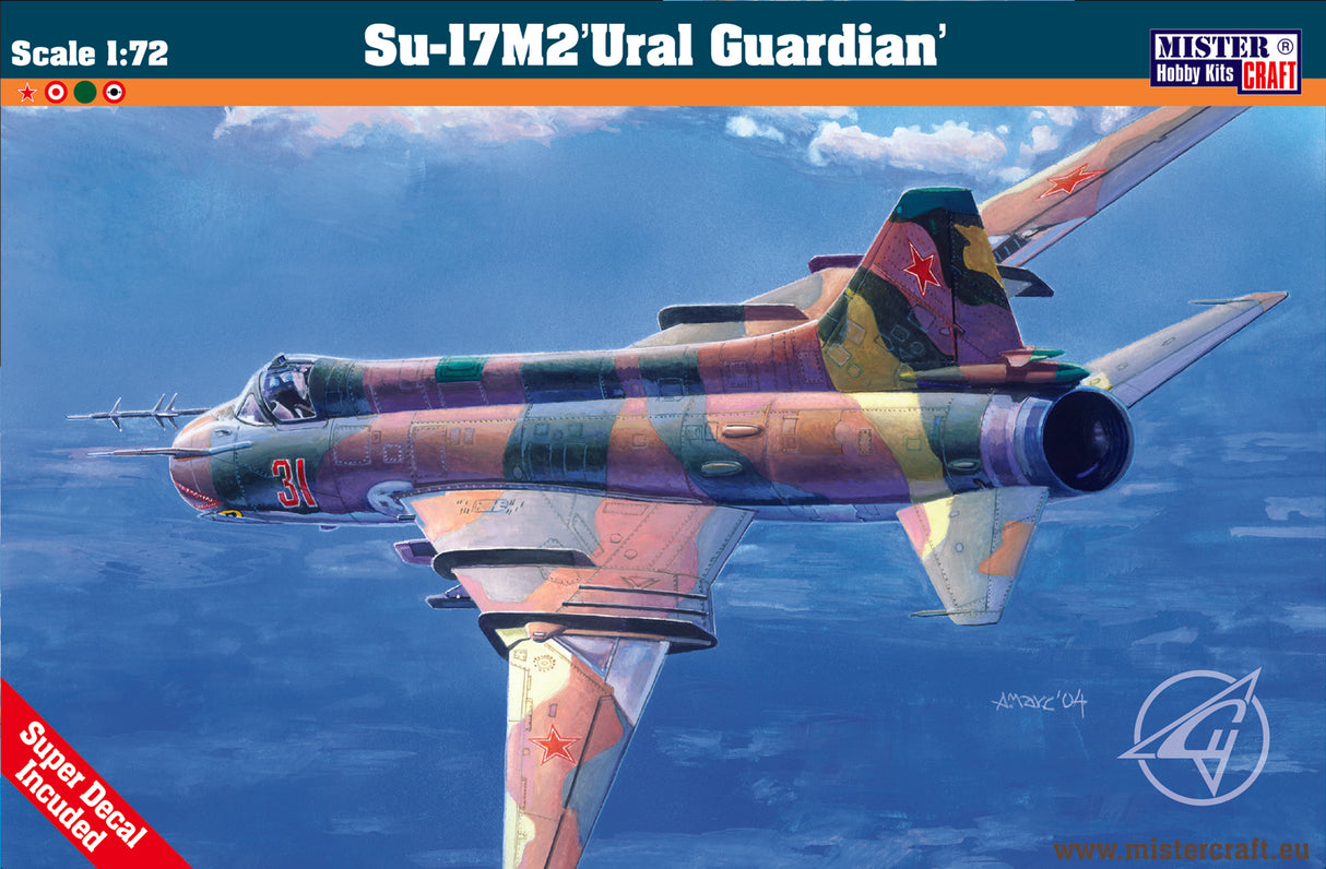 MisterCraft Model Kits - 1:72 Su-17M2 Ural Guardian Kit