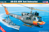 MisterCraft Model 1:72 AB-212 ASW Anti Submarine Kit MCD57