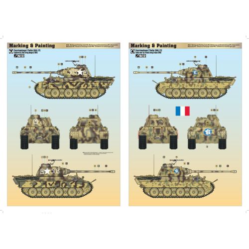 Mistercraft 1/35 SdK.Kfz 171 Panther Tank Kit MCG90