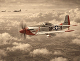 MO-FLY P-51D MUSTANG 685MM 6CH 3D/6G WITH 6-AXIS GYRO RTF