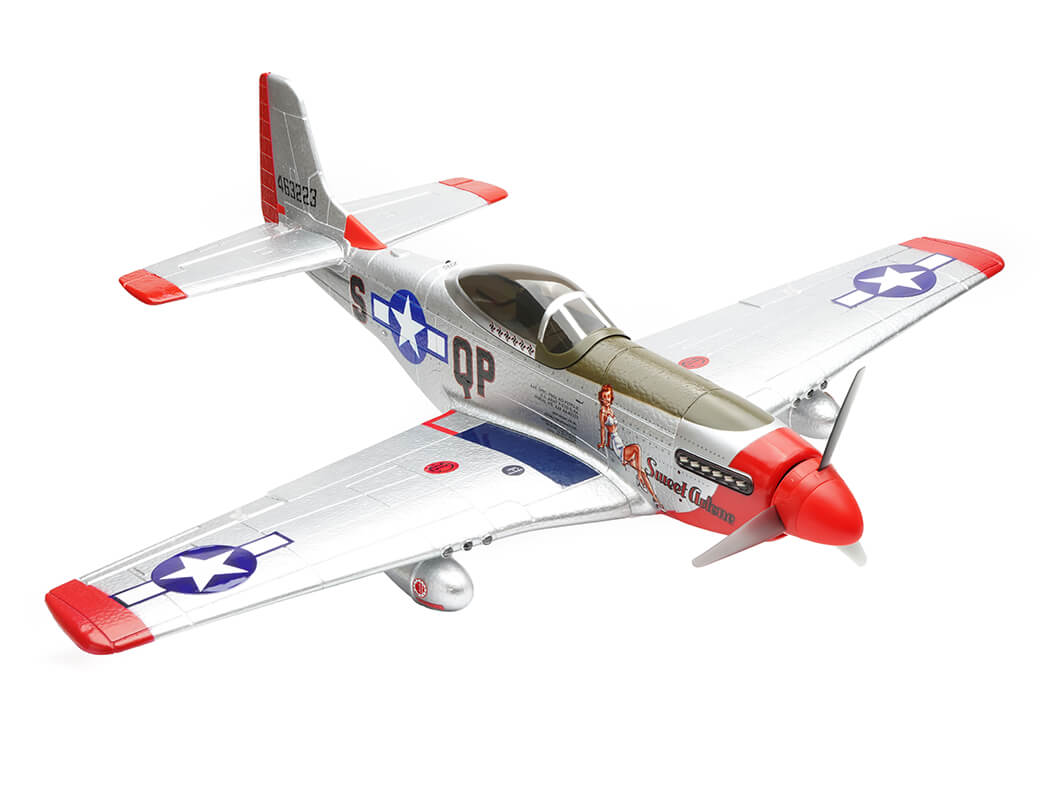 MO-FLY P-51D MUSTANG 685MM 6CH 3D/6G WITH 6-AXIS GYRO RTF