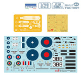 MAGIC FACTORY 1/48 British Royal Navy Fleet Air Arm Corsair MK II Late 1944 HELL IN THE PACIFIC Kit 5004
