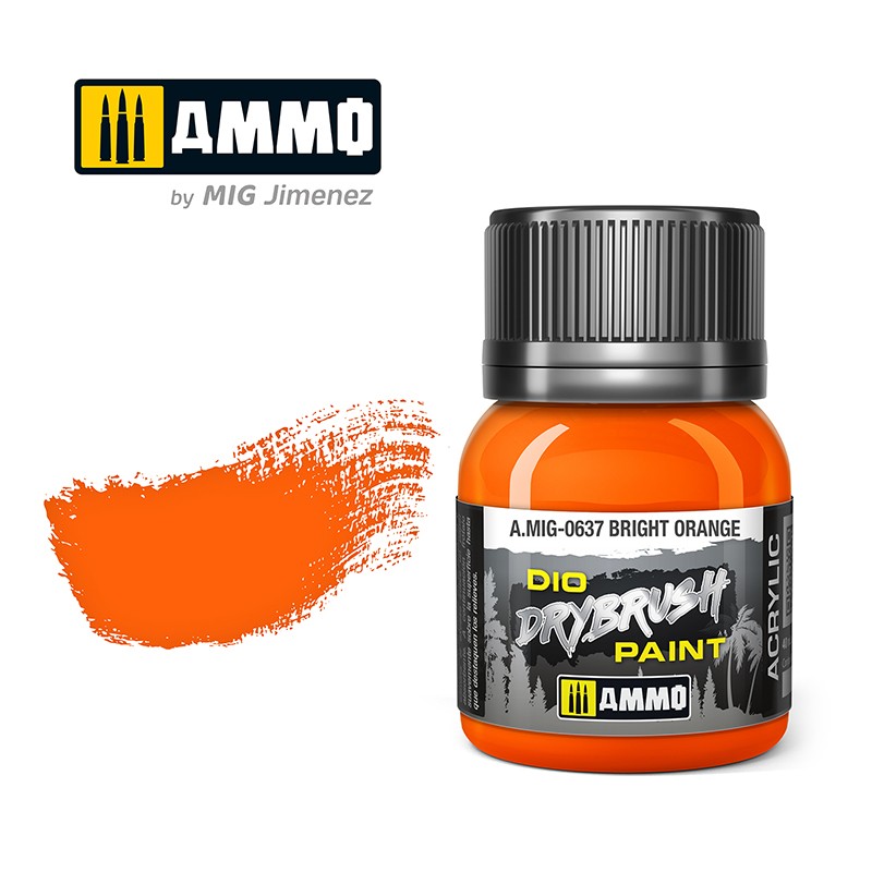 MIG0637 DRYBRUSH Bright Orange