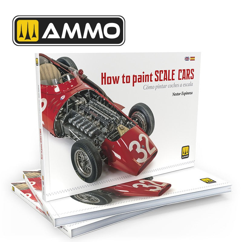 MIG6298 How to Paint Scale Cars (Multilingual)