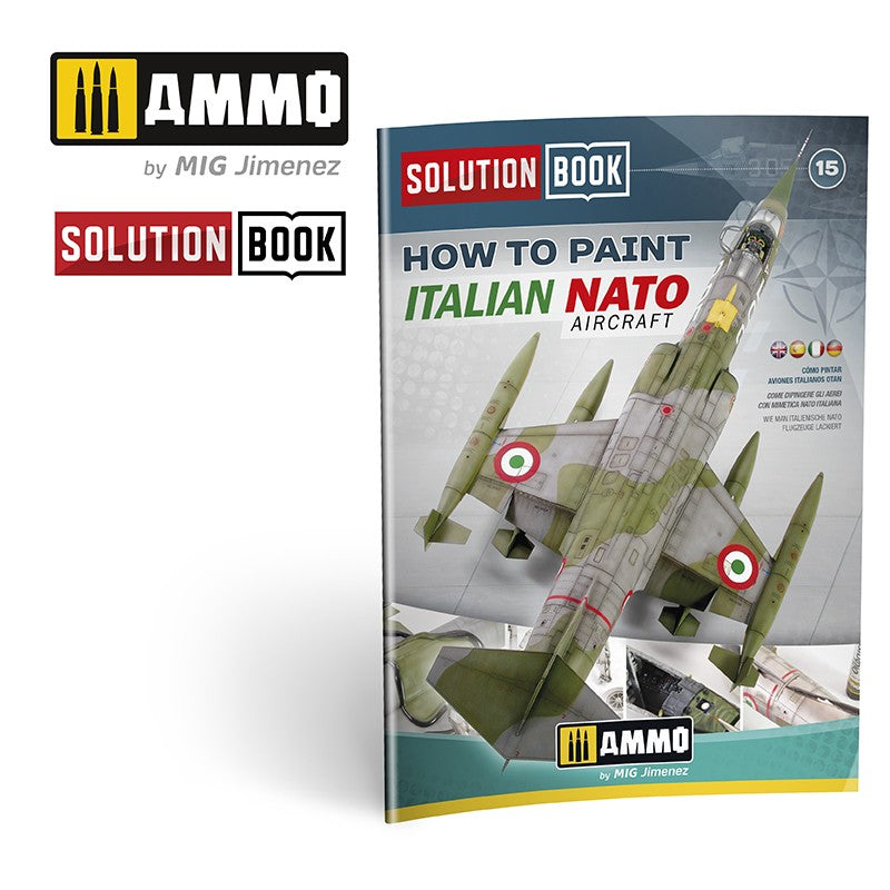 How to Paint Italian NATO Aircraft SOLUTION BOOK