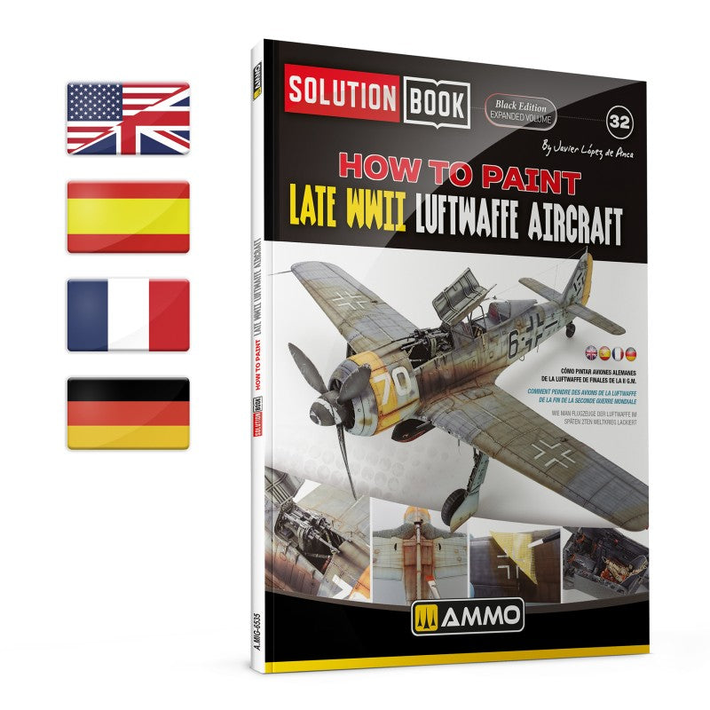 MIG6535 SOLUTION BOOK 32 HOW TO PAINT LATE LUFTWAFFE