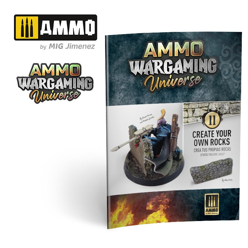 AMMO WARGAMING UNIVERSE Book 11 – Create Your Own Rocks (Eng