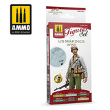 US Marines WWII Figures Set