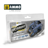 DRYBRUSH SET BLUE COLOURS