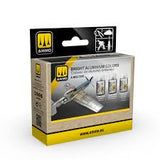 MIG Bright Aluminum Colours Set 0f 3