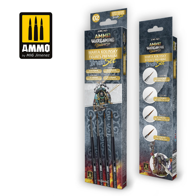 MARTA KOLINSKY FIGURES PREMIUM BRUSH SET
