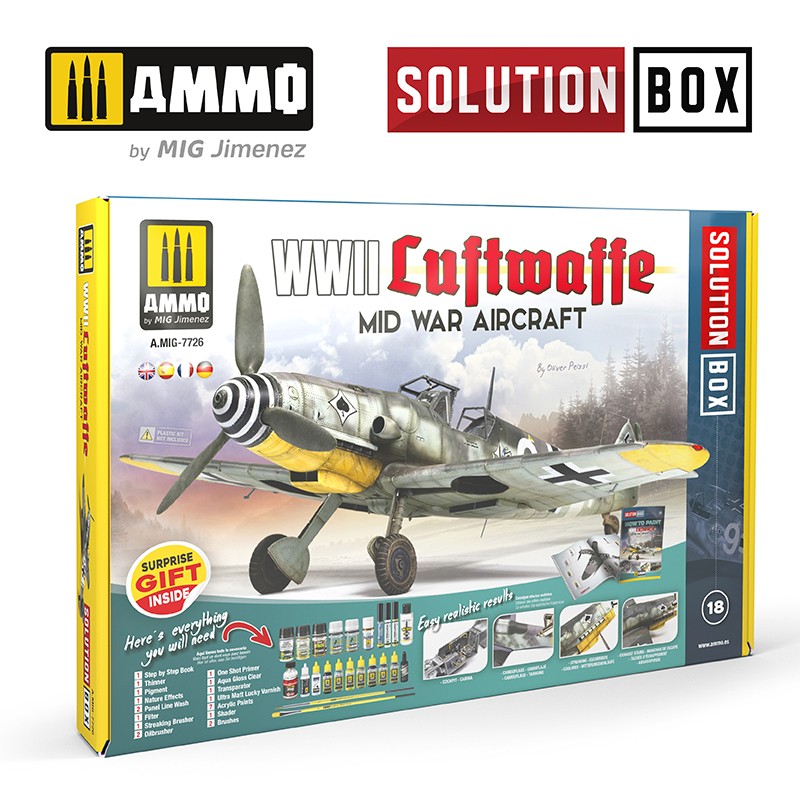 WWII LUFTWAFFE SOLUTION BOX