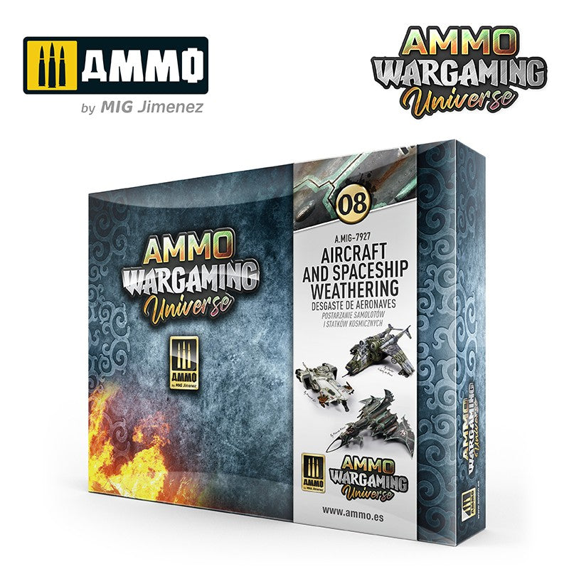 WARGAMING UNIVERSE 08 - Aircraft and Spaceship Weathering