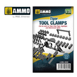 1/35 TIGER TANK TOOL CLAMPS